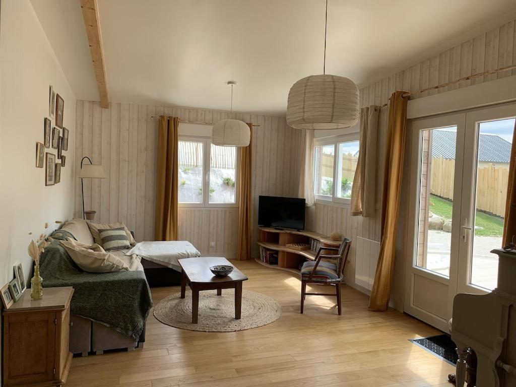 Sartilly-Baie-Bocage Charmante Maison De Campagne En Pierres Et Bois מראה חיצוני תמונה